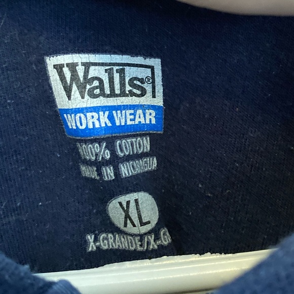 Walls workwear long sleeve w. Pocket - Picture 3 of 3